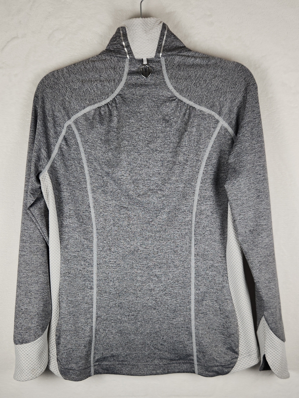 Sunice Esther Golf Jacket Women's M Stretch Zip Pockets Gray 2017 U.S. Open - Picture 5 of 11